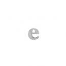 ブリキアルファベット小文字e(2個セット)インテリア イニシャル ディスプレイ エンブレム