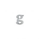 ブリキアルファベット小文字g(2個セット)インテリア イニシャル ディスプレイ エンブレム