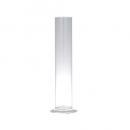 GLASS VASE ''PROBETA'' S ガラス フラワーベース 花瓶 クリア 高さ35