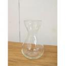 水栽培&フラワーポット 花瓶 フラワーベース ガラス 透明 シンプル おしゃれ 曲線