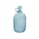 トルシヨンガラスベースD-S 2個セット ガラス 花瓶 フラワーベース ターコイズブルー 高さ26