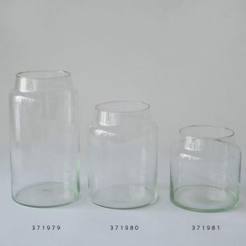 リューズガラス フラワーベース シリンドリカル S 花瓶 ガラス おしゃれ クリア 高さ15