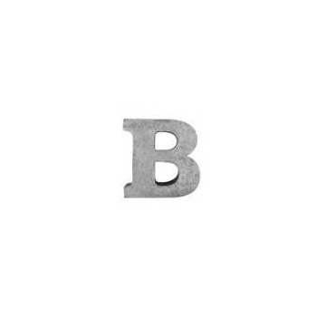 ブリキアルファベットオブジェB(2個セット)インテリア イニシャル ディスプレイ エンブレム