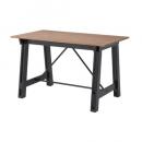 アイザックダイニングテーブル シンプル 木製 ミンディ ナチュラル 天然木 ブラウン 幅120