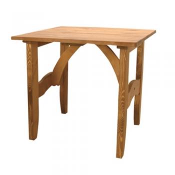ダイニングテーブル正方形 木製 パイン ナチュラル 天然木 ミディアムブラウン カントリー調 幅75