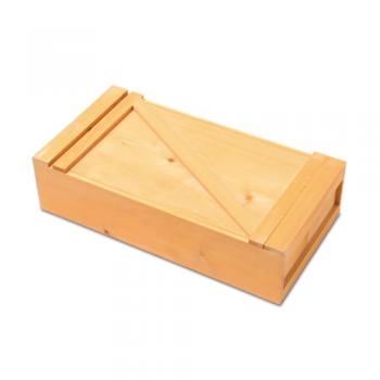 ツールボックスL 木製 ウッド おしゃれ 工具ケース ナチュラル ヒノキ シンプル 天然素材