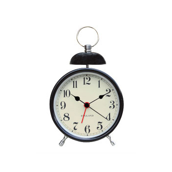ユナイテッドベルクロック 置き時計 アラーム ブラック レトロ アンティーク クラシカル シンプル
