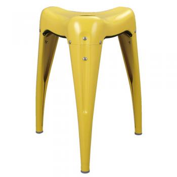 STACKING STOOL WISDOM TOOTH YELLOW スツール 黄色 ユニーク 椅子