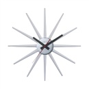 掛け時計 個性的 アンティーク インテリア ホワイト 直径46.5