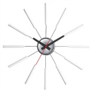掛け時計 アンティーク インテリア 個性的 ホワイト 直径51