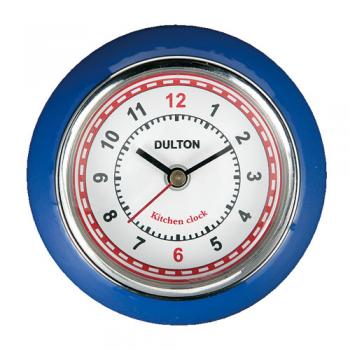 KITCHEN CLOCK BLUE 掛け時計 ブルー おしゃれ 小さめ 直径7.3