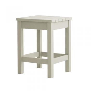 アロエ スツール WH ホワイト 木製 シンプル 北欧 サイドテーブル スクエア ナチュラル 椅子