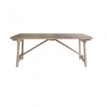 エラ ダイニングテーブル PINE アンティーク調 ナチュラル 木製 シンプル 長方形 机