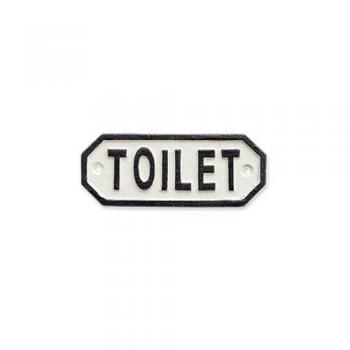 アイアンプレート TOILET トイレ ホワイト サイン DIY ネーム 通販