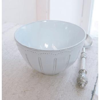 アダージョ・ボウル13cm 6個セット 食器 陶器 ホワイト おしゃれ お皿 手作りの風合い