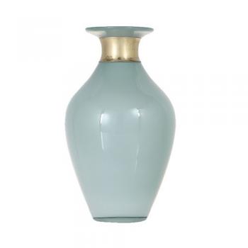 AGANIBUCK VASE H32 GREEN フラワーベース 花瓶 ガラス オシャレ 高さ32