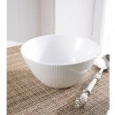 リプル・ライスボール14cm 4個セット 食器 陶器 ホワイト おしゃれ お皿 シンプル 繊細な模様