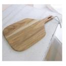 アカシア・カッティングボード 4個セット ウッド ナチュラル 木製 カトラリー まな板 プレート
