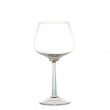 GOLD POINT GLASS BURGUNDY WINE BLUE グラス オシャレ 高さ21