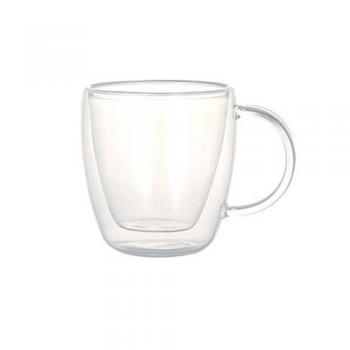 DOUBLE WALL GLASS CUP CAPPUCCINO グラス カップ 高さ8.5