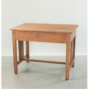 テーブル アンティーク家具 ナチュラル シンプル デスク おしゃれ 木製 シャビー 北欧 温かみ