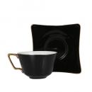 CUP&SAUCER Numelo 3 BLACK カップ ソーサー 食器 上品 高さ15