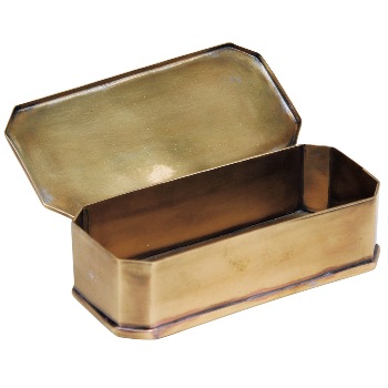 真鍮製 ハンドメイドボックス 金色 箱 金属 手作り
