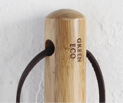 グリーンeco クロスワイパー 木製 竹 ナチュラル 自然 シンプル エコ素材 掃除 床拭き