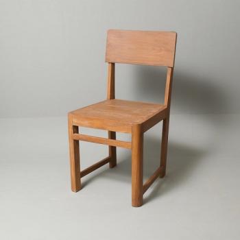 チェアー 太脚 アンティーク家具 おしゃれ 木製 ブラウン 茶 ナチュラル 椅子 高さ87
