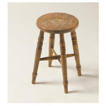 スツール アンティーク家具 おしゃれ 木製 ナチュラル 椅子 チェア 北欧 マンゴー 素朴 丸椅子