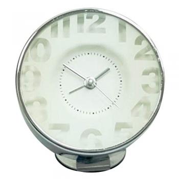 SPICE EDGE 目覚まし時計 SPEARHEAD ホワイト 2個セット 置き時計