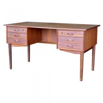 teak-medium desk アンティーク調 ヴィンテージ 木製 おしゃれ 高さ73