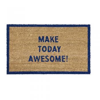 SPICE コイヤーマット MAKE TODAY AWESOME! 玄関マット おしゃれ 長さ75