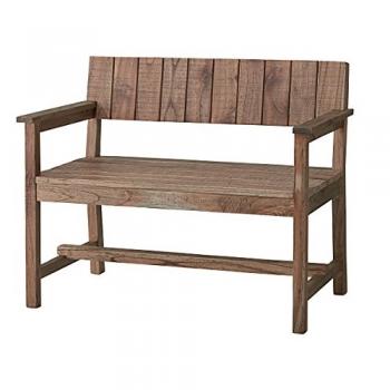 ベンチ ガーデンチェア 椅子 ナチュラル カントリー調 ノスタルジック 天然木 素朴 幅100