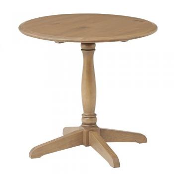 ラウンドサイドテーブル 天然木 ナチュラル 円卓 シンプル パイン材 直径60