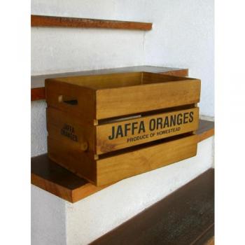 オレンジ ボックス 木製 収納 アンティーク調 おしゃれ 使いやすい 箱 パイン材 ナチュラル