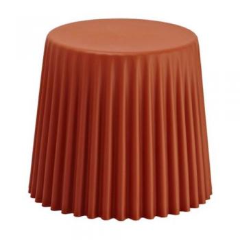 PPマルチ スツール 椅子 テーブル 収納ボックス オレンジ カジュアル オシャレ ポップ 直径47