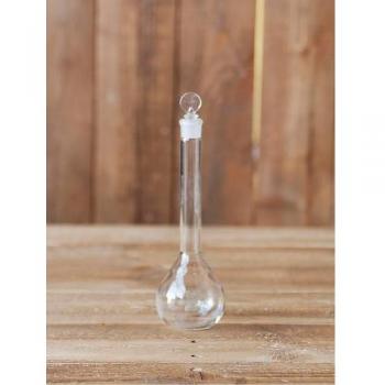 フラスコ 100ml ガラス 瓶 小物入れ ガラスボトル おしゃれ 透明 ディスプレイ 花瓶