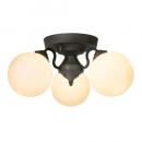 Tango-ceiling lamp (タンゴシーリングランプ)電球なし 3灯 天井照明 レトロ