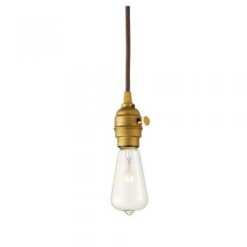 Laiton-pendant (レイトンペンダント)電球なし ブラス ソケット 真鍮 シンプル
