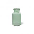 トルシヨンガラスベースJ-S 4個セット ガラス 花瓶 フラワーベース グリーン おしゃれ 高さ12