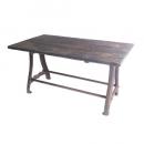 Old Wood テーブル 木製 アイアン アンティーク調 古材 おしゃれ 重厚感