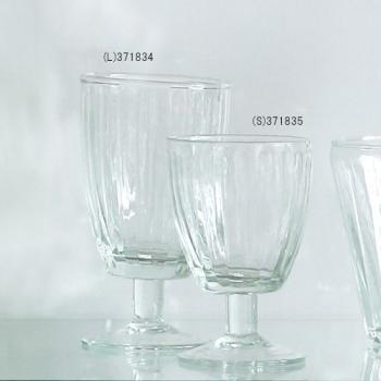 リューズガラス クーレライン ステム(L) クリア コップ グラス リサイクル シンプル 直径7.5