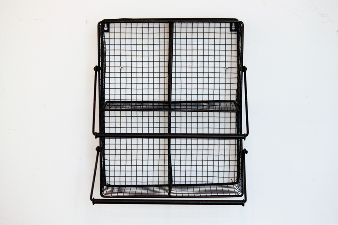 ワイヤーハンガーラック 棚 壁掛け