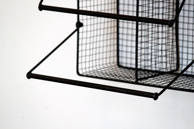 ワイヤーハンガーラック 棚 壁掛け
