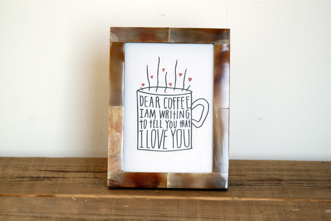 ボーンフォトフレームC-L ポストカード ディスプレイ