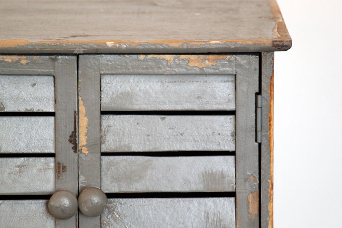 収納 ディスプレイ グレー シャビー かわいい