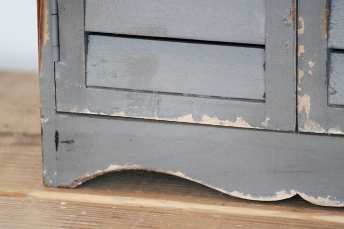 収納 ディスプレイ グレー シャビー かわいい