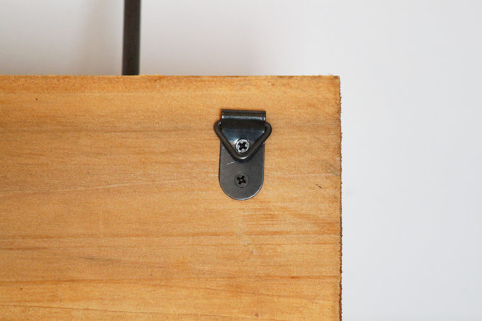 N.W.ウォールフック 3連 木製 ハンガー