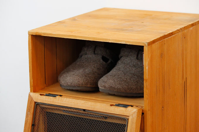 シューズ シェルフ 3段　靴 ボックス 